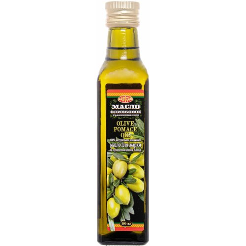 Масло оливковое Pomace рафинированное бажай 250 мл.