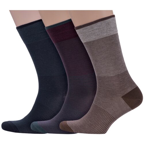 фото Мужские носки sergio di calze, 3 пары, размер 29, мультиколор