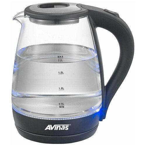 Чайник электрический Avinas стеклянный 22 Л автоматическое отключение беспроводной электрический чайник 209900₽