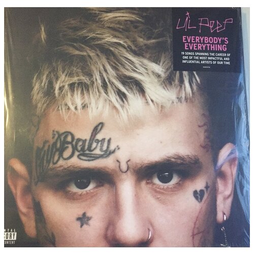 Lil Peep – Everybodys Everything (2 LP) rapper lil peep 3d printed adult