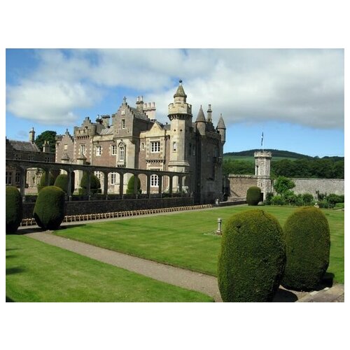 фото Постер на холсте замок в англии №1 40см. x 30см. твой постер