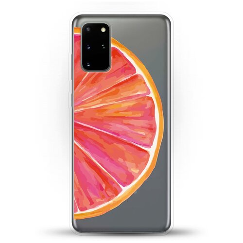 фото Силиконовый чехол грейпфрут на samsung galaxy s20+ andy & paul