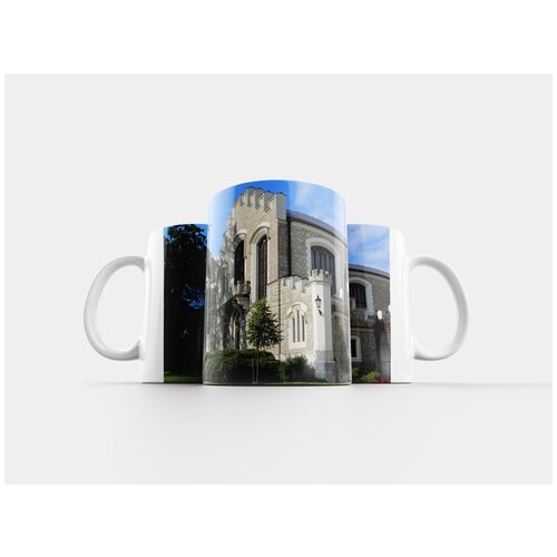 фото Кружка "замок глубока, башня, природа" 320 мл lotsprints