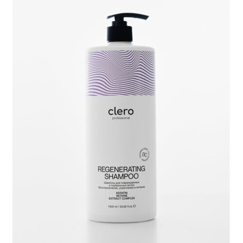 Восстанавливающий шампунь для волос Clero 1 л яхтенный шампунь шаг 1 1 л 10268997