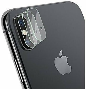 Защитное стекло для смартфона iPhone X/Защита от царапин на Айфон Икс/Олеофобное покрытие/Без пузырей/Экран накладка прозрачная с черной рамкой