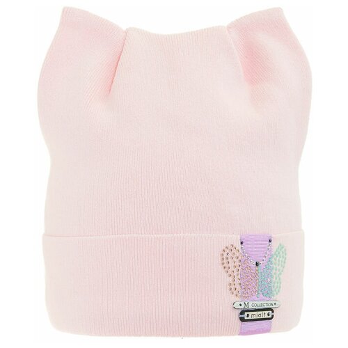 фото Шапка для девочки (размер: 52/54), арт. меренга (роз.), цвет розовый mialt