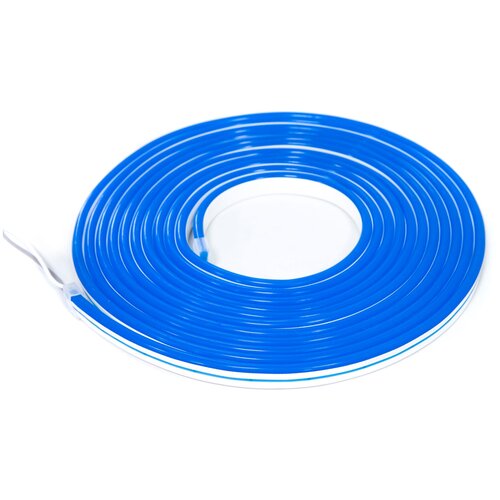 ELF NeonLine интерьерный, боковой изгиб, 12В, IP20, 5мм, 5м, синий ELF-NL-5-side-in-B