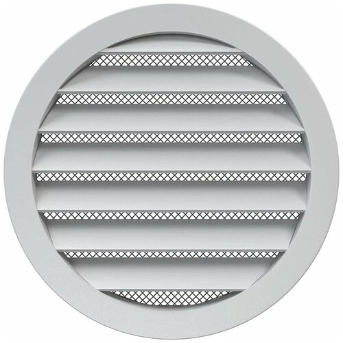 ERA 16РКМ, Решетка вентиляционная круглая D185 алюминиевая с фланцем D160 86-683