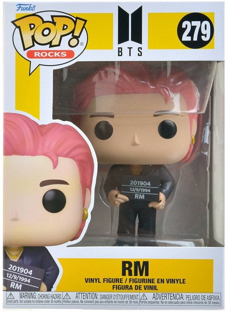 Фигурка Funko POP! Rocks. BTS: RM (Butter)