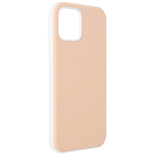 фото Чехол nomad для apple iphone 12/12 pro (6.1) rugged case genuine leather совместим с apple magsafe beige nm01972785