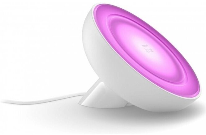 Умный настольный светильник Philips Hue Bloom white and color ambience Bluetooth белый 929002375901