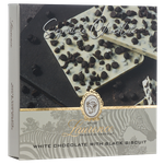 Laurence шоколад белый ручной работы с тёмным печеньем 100г (Греция) - изображение