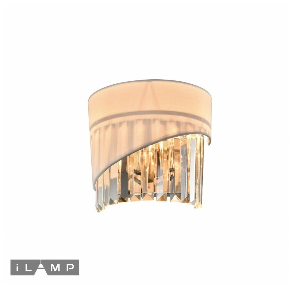 Настенный светильник iLamp Casa W9508-2 Nickel