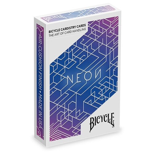 Карты для кардистри и фокусов Bicycle Neon Aurora / Неоновая Аврора