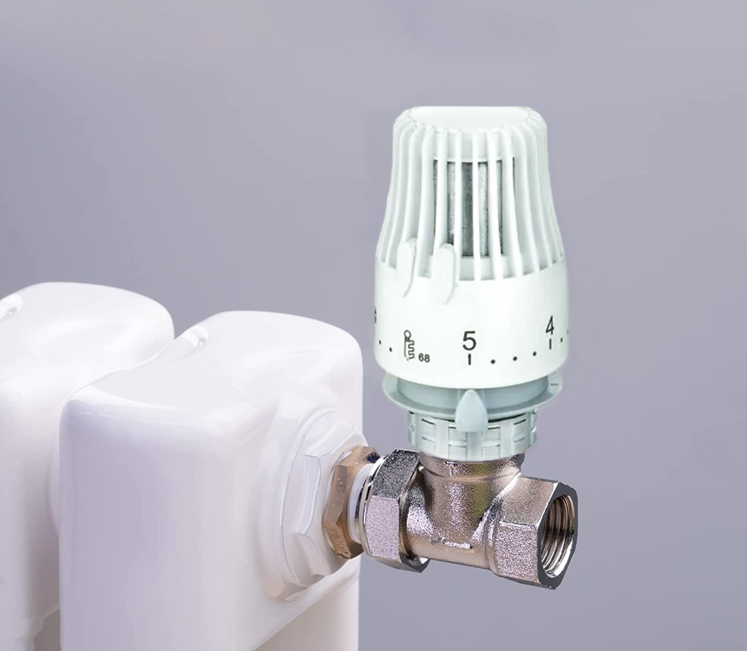 Термоголовка жидкостная для радиаторов отопления (M30X15) 