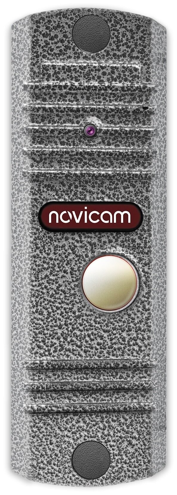 LEGEND SILVER Novicam v.4487 - вызывная панель; аналоговая камера: 700 ТВЛ, угол обзора 95°, ИК 3м; реле Н. Р./Н. З IP66; питание DC 12-15В