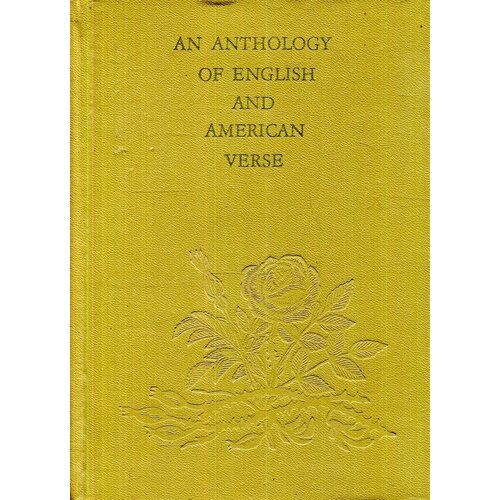 An Anthology of English and American Verse