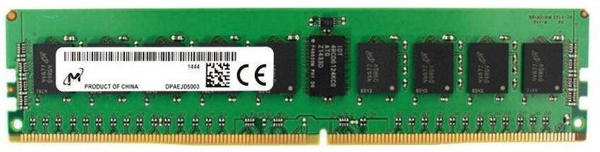 Micron 64GB DDR4 2933 MT/s CL21 2Rx4 ECC Registered DIMM 288pin Crucial - фото №9