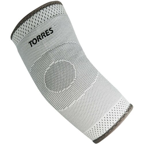 Защита локтя TORRES, PRL11013, L, серый защита спины torres prl11011 m серый