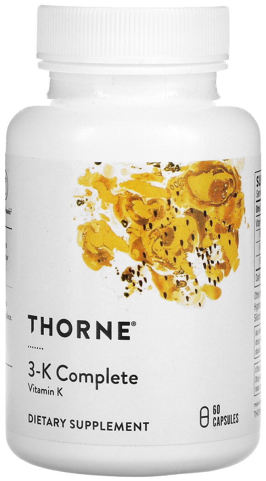 Thorne Research 3-K Complete 60 Capsules
