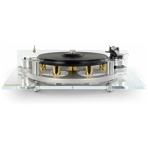 Проигрыватель виниловых дисков Michell Engineering GyroDec серебро с прозрачным основанием