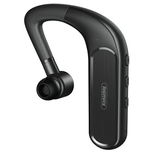 Bluetooth гарнитура REMAX Earhook RB-T2 BT 5.0, моно, вставная (черный)