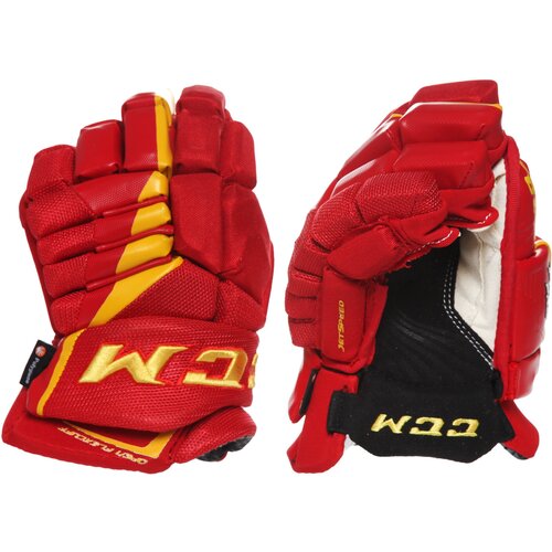 фото Перчатки игрока дет. hg jetspeed ft4 pro gloves jr rd/yl (11) ccm