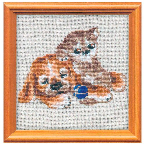 фото 750 набор для вышивания riolis 'давай играть!', 15*15 см риолис
