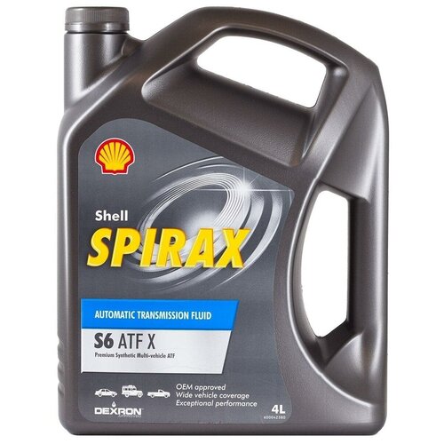 фото Трансмиссионное масло shell spirax s6 atf x 4л