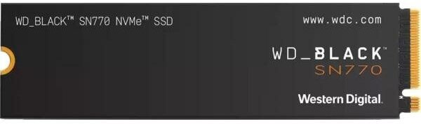 Твердотельный накопитель SSD M.2 500 Gb Western Digital Black SN770 Read 5000Mb/s Write 4000Mb/s 3D NAND TLC WDS500G3X0E