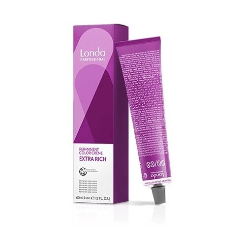 Londa Professional Стойкая крем-краска Londacolor Creme Extra Rich, 3/5 темный шатен красный