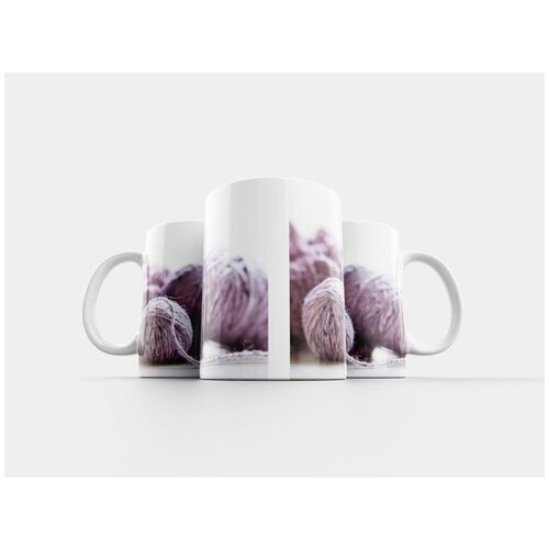 фото Кружка "пряжа, шерсть, чтобы вязать" 320 мл lotsprints