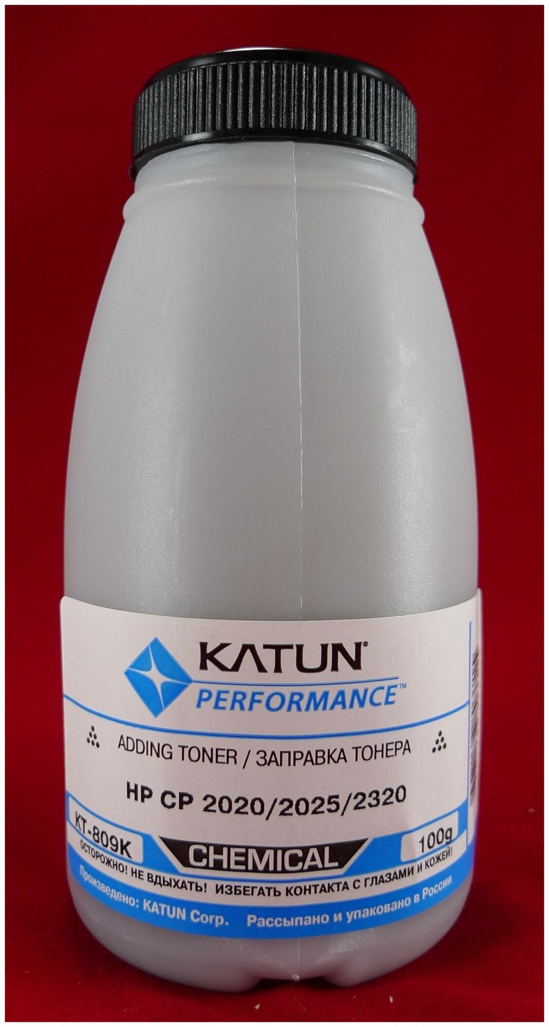 Тонер Katun для картриджей CC530A/CE410A Black, химический