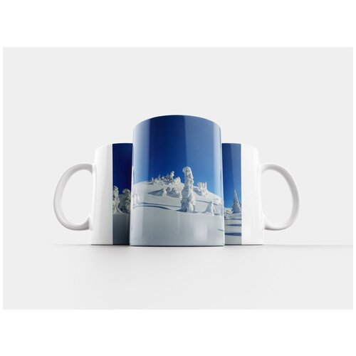 фото Кружка "зима, снег, деревья" 320 мл lotsprints