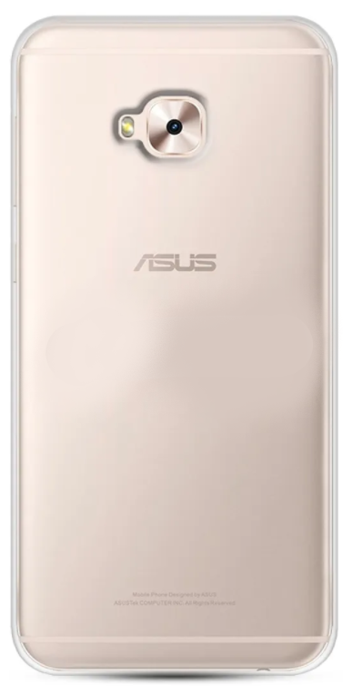 Чехол силиконовый для Asus Zenfone 4 Selfie Pro, ZD552KL, прозрачный