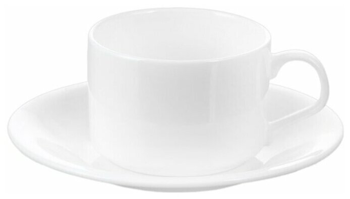 Набор чайная чашка & блюдце 160 мл Wilmax WL-993006 / AB