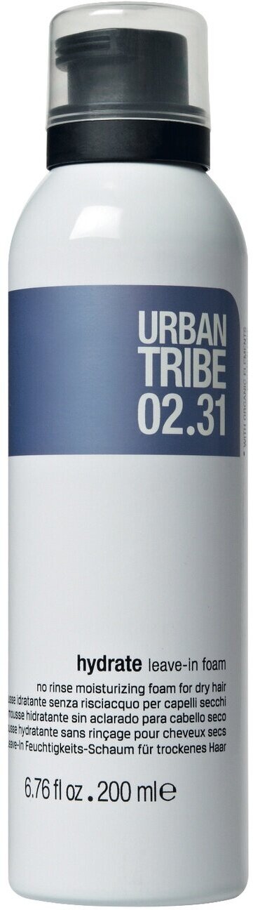 URBAN TRIBE Увлажняющая пена для сухих волос без смывания 200 мл.