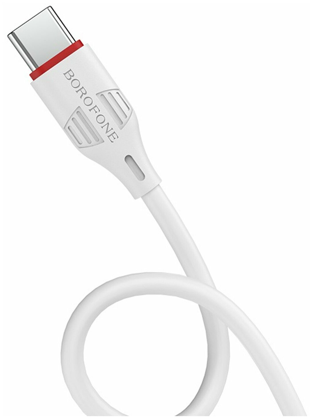 Кабель Type-C (BOROFONE (6957531099383) BX17 USB-Type-C 2A 1M - белый)