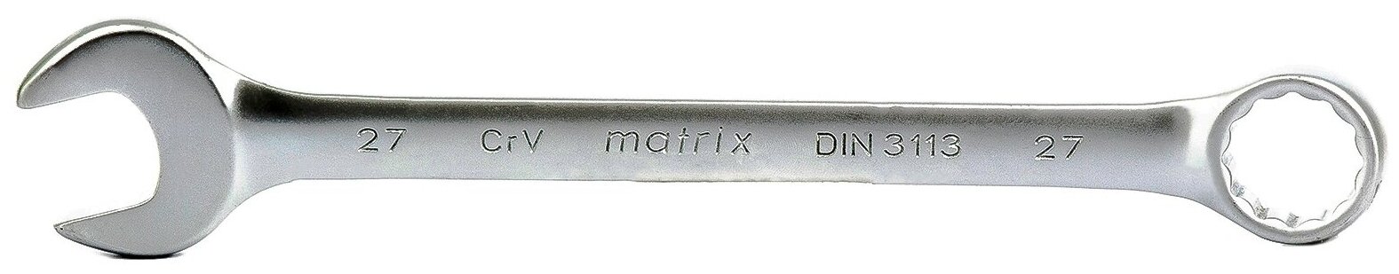 Ключ комбинированный matrix 15120, 27 мм - фотография № 6
