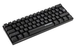 Клавиатура механическая DEFENDER Striker GK-380L RURainbow61 клавиша