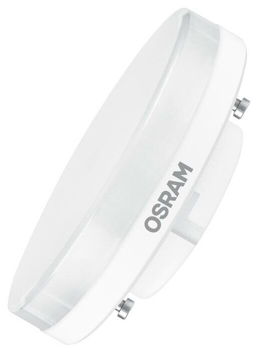 OSRAM Лампа светодиодная LED STAR GX53 7W/827 (замена 60Вт) 7Вт 2700К тепл. бел. GX53 550лм 120 град. 220-240В матов. пласт. OSRAM 4058075106635