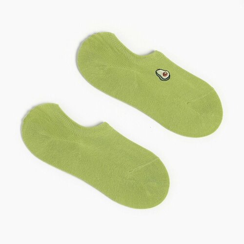 Женские носки Minaku укороченные, размер 25, зеленый
