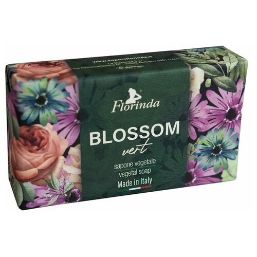 Florinda Blossom Vert Vegetal Soap florinda blossom rouge vegetal soap