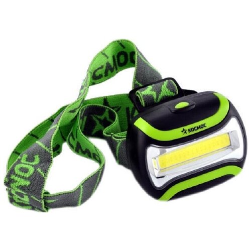 фото Светодиодный налобный фонарь koc-h3wcobled, 3w cob, широкий угол освещения, 3 режима работы, 180лм