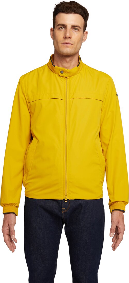 ветровка GEOX, демисезон/лето, силуэт полуприлегающий, карманы, подкладка, размер 46, желтый
