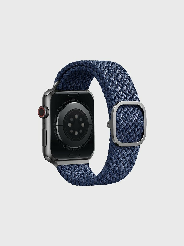 Ремешок Uniq Ремешок Uniq для Apple Watch 44/42 mm ASPEN Strap Braided синий