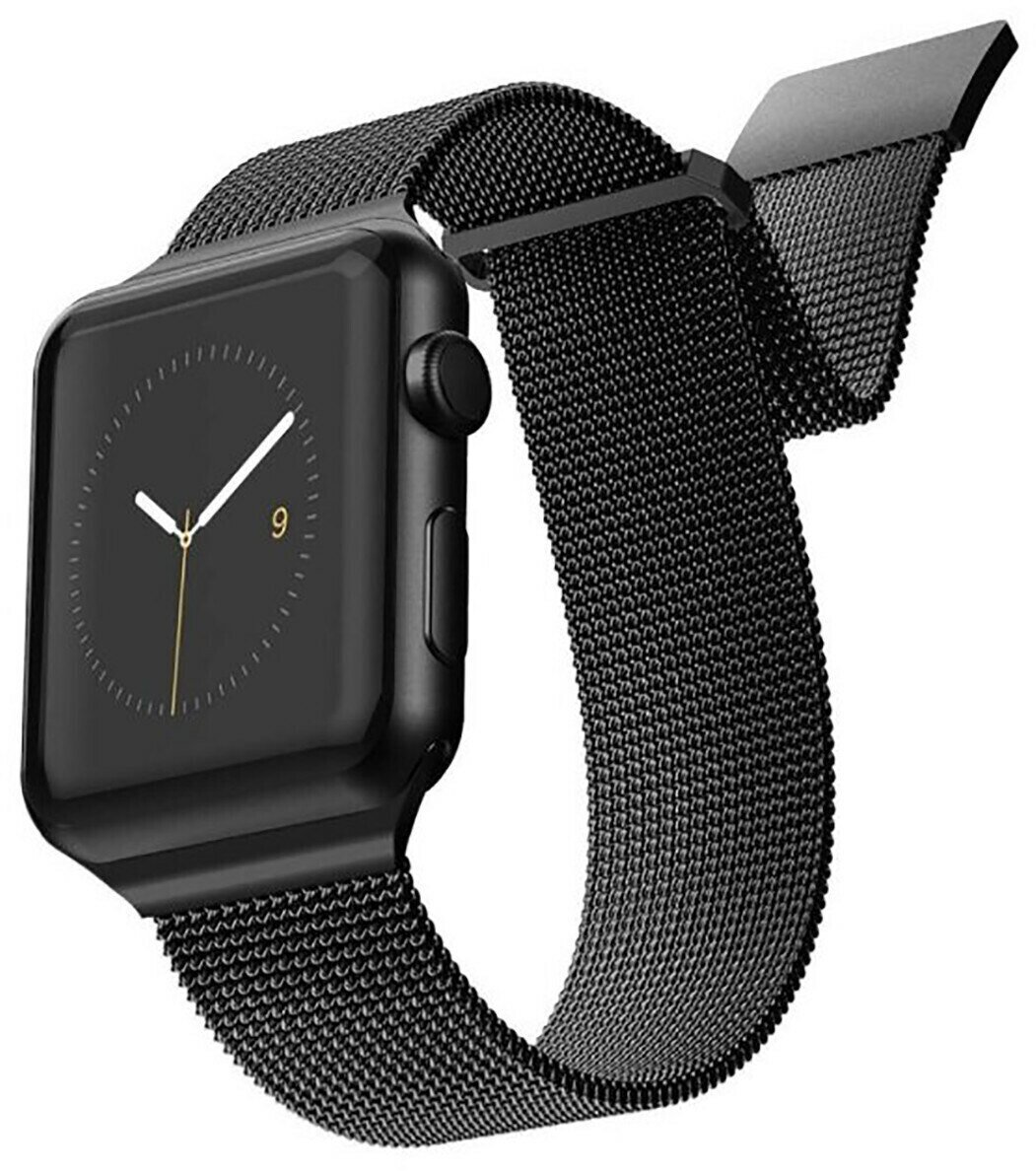 Металлический ремешок для Apple Watch, X8 Mini, 38mm 40mm 41mm, черный