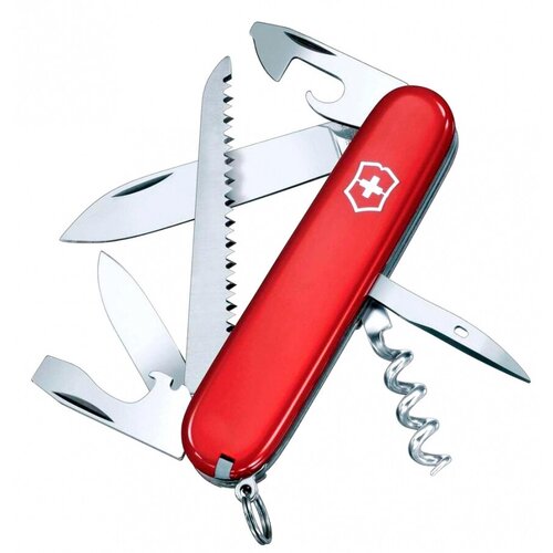 Нож перочинный Victorinox Camper (1.3613) 91мм 13функц. красный карт. коробка