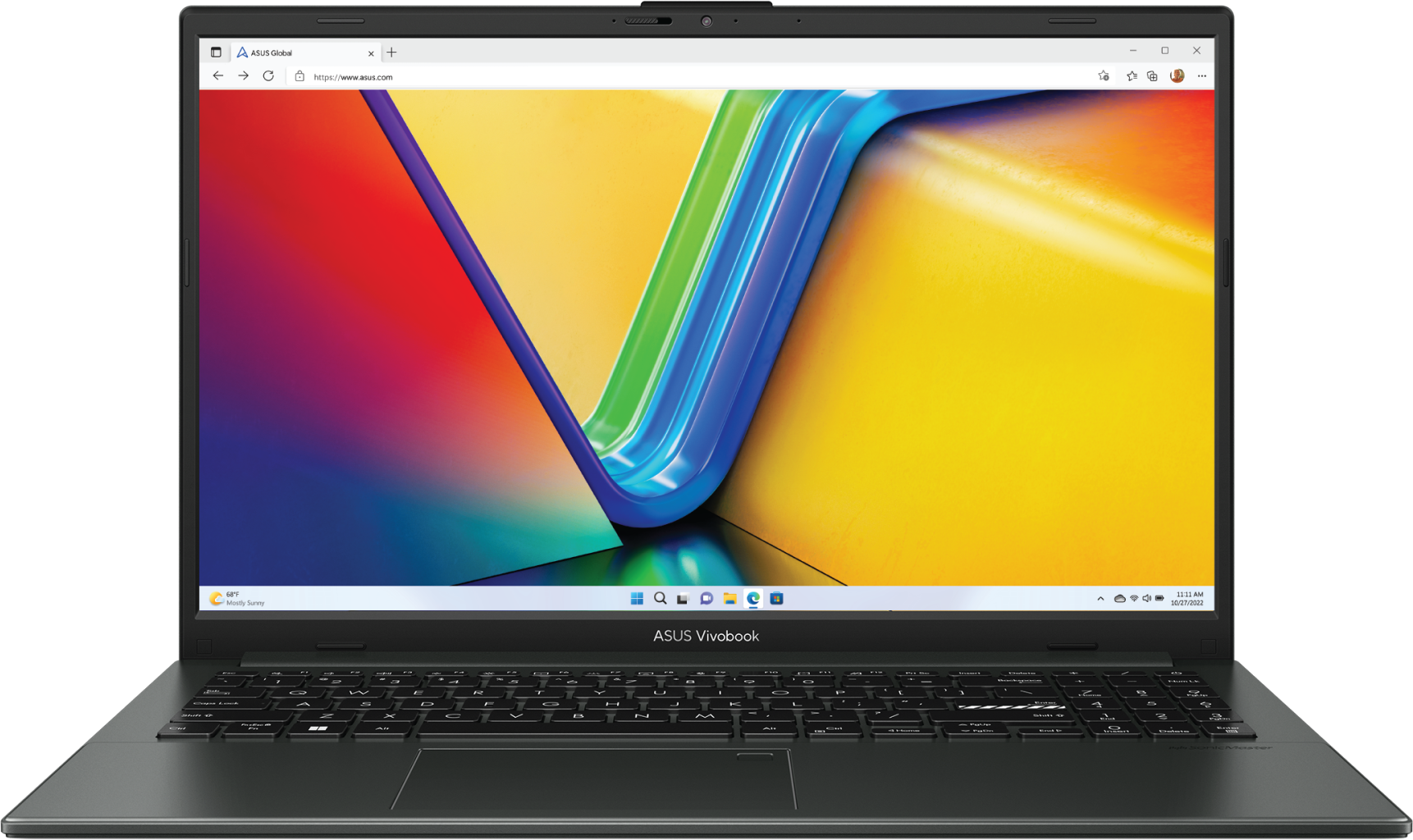 Ноутбук ASUS Vivobook Go 15 E1504FA-BQ090, 15.6" (1920x1080) IPS/AMD Ryzen 5 7520U/8ГБ DDR5/512ГБ SSD/Radeon 610M Graphics/Без ОС, черный (90NB0ZR2-M00L10)