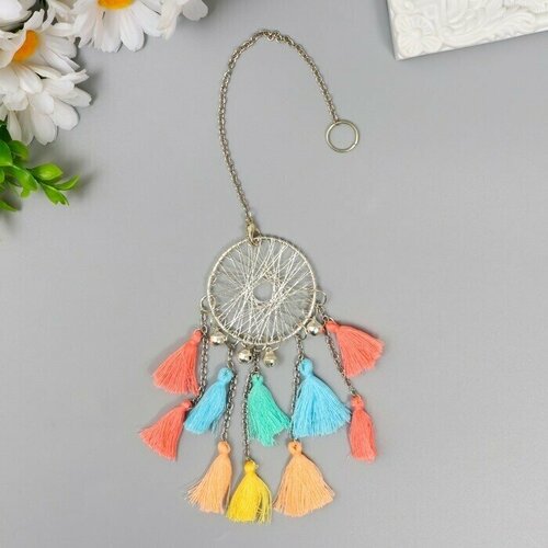 Ловец снов Паутина и кисточки d 5 см 13х5 см 857₽